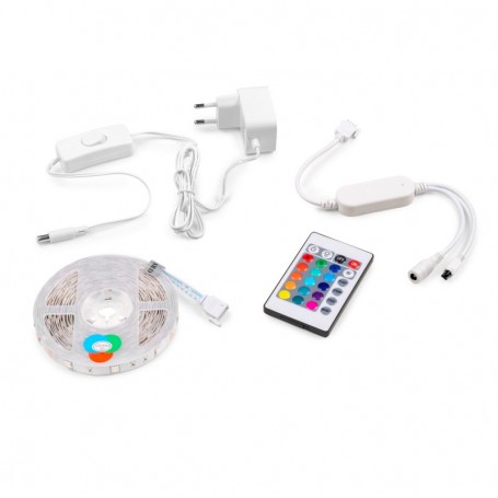 Comprar Kit de tira LED RGB Octans con control remoto y control WIFI mediante APP (12V DC) 5 m Plástico al Mejor Precio