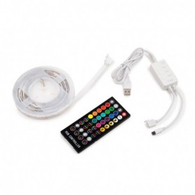 Comprar Kit de tira LED RGB Octans USB con control remoto y control WIFI mediante APP (5V DC) 4 x 05 m Plástico al Mejor Precio