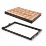 Comprar Kit Joyero y Bastidor de guías regulable módulo de 900 mm Acero y aluminio color moka al Mejor Precio