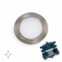 Comprar Luminaria LED Mizar para empotrar en muebles sin necesidad de convertidor (AC 230V 50Hz) 66 Níquel satinado al Mejor Pre