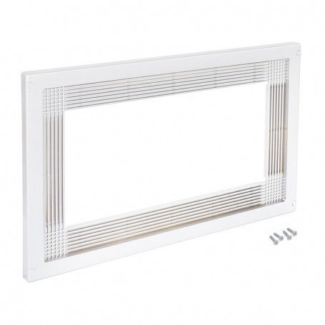 Comprar Marco para microondas 600 Plástico blanco Plástico al Mejor Precio