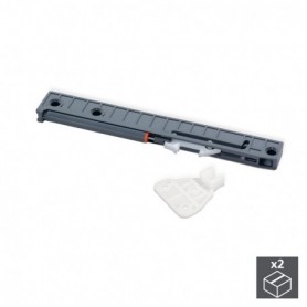 Comprar Mecanismo de cierre suave para cajón Ultrabox 350-500 mm Plástico Gris al Mejor Precio