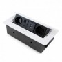 Comprar Multiconector Atom 26 para escritorio EU Pintado blanco Acero y Plástico y Zamak al Mejor Precio