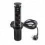Comprar Multiconector elevable Vertikal EU Pintado negro Plástico y Aluminio al Mejor Precio
