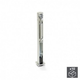 Comprar Nivelador para mueble regulación lateral D. 12 mm altura 76 mm Acero y zamak 10 ud. al Mejor Precio