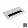 Comprar Pasacables mesa rectangular 159 x 80 mm para encastrar Aluminio Anodizado mate 5 ud. al Mejor Precio