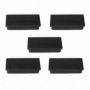 Comprar Pasacables Plasquare 1 para mesa Plástico negro Plástico al Mejor Precio