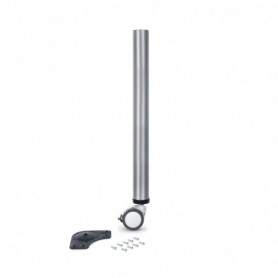 Comprar Pata regulables con rueda y freno D. 60 mm. Pintado aluminio Acero al Mejor Precio