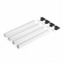 Comprar Patas cuadradas para mesa 50x50mm Pintado blanco Acero al Mejor Precio