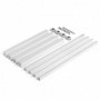 Comprar Patas cuadradas y estructura para mesa 50x50mm 1.150x750 Pintado blanco Acero al Mejor Precio