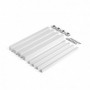 Comprar Patas cuadradas y estructura para mesa 50x50mm 750x750 Pintado blanco Acero al Mejor Precio