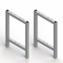Comprar Patas laterales para banco de vestuario aluminio anodizado mate 2 ud. al Mejor Precio