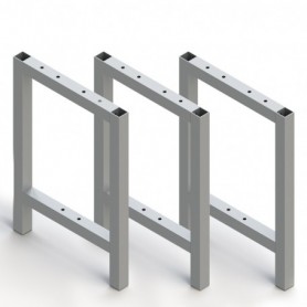 Comprar Patas laterales para banco de vestuario aluminio anodizado mate 3 ud. al Mejor Precio