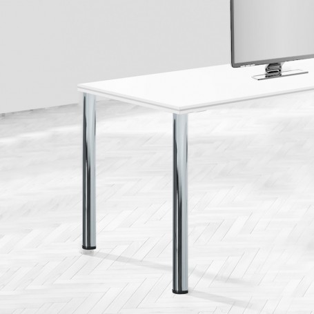 Comprar Patas para mesa D. 60 mm de acero Ø 60 Cromado Acero al Mejor Precio