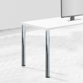 Comprar Patas para mesa D. 60 mm de acero Ø 60 Pintado aluminio Acero al Mejor Precio