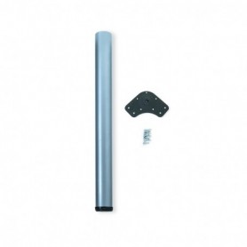 Comprar Patas para mesa D. 80 mm de acero Ø 80 Pintado aluminio Acero 3048125 al Mejor Precio