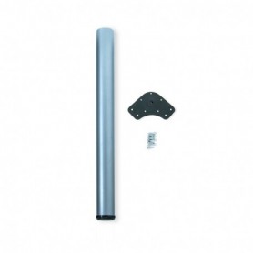 Comprar Patas para mesa D. 80 mm de acero Ø 80 Pintado aluminio Acero 3048325 al Mejor Precio