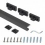 Comprar Perfil para colgar accesorios de cocina Titane 11 m Gris antracita Aluminio y Zamak al Mejor Precio