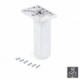 Comprar Pie para mueble central regulable 140 - 150 mm Plástico Blanco 2 ud. al Mejor Precio