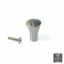 Comprar Pomo para mueble D. 16 mm Zamak Niquel satinado 25 ud. al Mejor Precio
