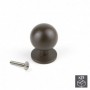 Comprar Pomo para mueble D. 20 mm Zamak color moka 25 ud. al Mejor Precio