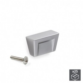 Comprar Pomo para mueble D. 41 mm Zamak Cromado mate 25 ud. al Mejor Precio