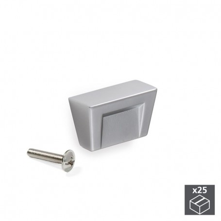 Comprar Pomo para mueble D. 41 mm Zamak Cromado mate 25 ud. al Mejor Precio