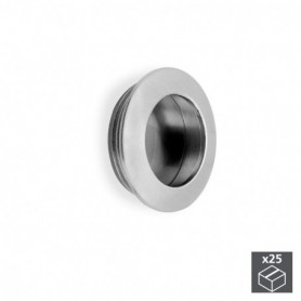 Comprar Pomo para mueble D. 41 mm Zamak Níquel satinado 25 ud. al Mejor Precio