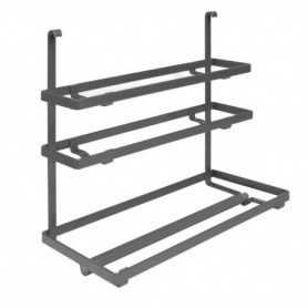 Comprar Portarrollos de cocina Titane Gris antracita Acero al Mejor Precio