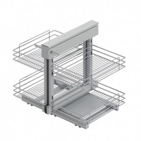 Comprar Rinconero articulado Suprastar para mueble de cocina Derecha Cromado Acero al Mejor Precio