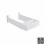 Comprar Salva sifón para cajón de baño rectangular Plástico Blanco 6 ud. al Mejor Precio