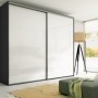 Comprar Sistema corredero Placard para armario de 2 puertas con perfil Deep espesor 18 mm tableros no incluidos Anodizado mate a