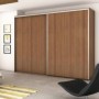 Comprar Sistema corredero Placard para armario de 2 puertas con perfil Sharp espesor 16 mm tableros no incluidos Anodizado mate 