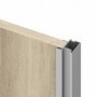 Comprar Sistema corredero Placard para armario de 2 puertas con perfil Sharp espesor 16 mm tableros no incluidos Anodizado mate 