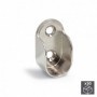 Comprar Soporte para barra de armario Zamak Niquelado 50 ud. al Mejor Precio