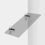 Comprar Soporte Squad 2 para estante de madera o cristal Pintado aluminio Plástico y Zamak al Mejor Precio