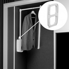 Comprar Suplemento lateral para colgador abatible para armario Sling Plástico blanco Plástico al Mejor Precio
