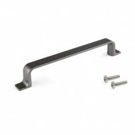 Comprar Tirador para mueble Kobe 128 Titanio Zamak al Mejor Precio