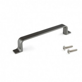 Comprar Tirador para mueble Kobe 96 Titanio Zamak al Mejor Precio