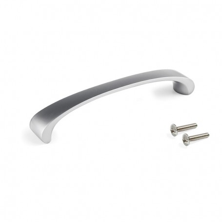 Comprar Tirador para mueble Kyoto 128 Níquel satinado Zamak al Mejor Precio