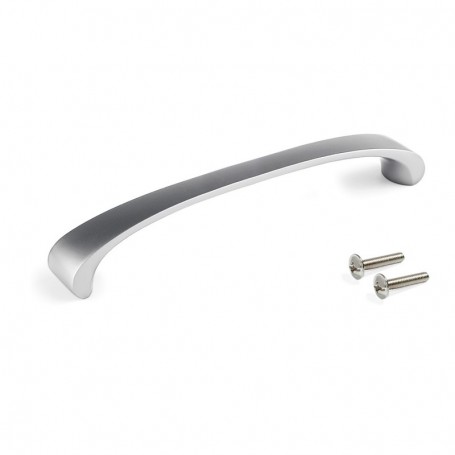 Comprar Tirador para mueble Kyoto 160 Níquel satinado Zamak al Mejor Precio