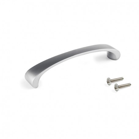 Comprar Tirador para mueble Kyoto 96 Níquel satinado Zamak al Mejor Precio