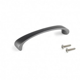 Comprar Tirador para mueble Kyoto 96 Titanio Zamak al Mejor Precio