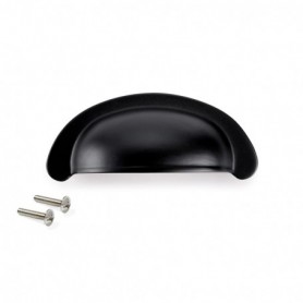 Comprar Tirador para mueble Marrakech 64 Pintado negro Zamak al Mejor Precio
