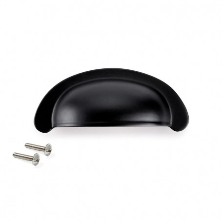 Comprar Tirador para mueble Marrakech 64 Pintado negro Zamak al Mejor Precio