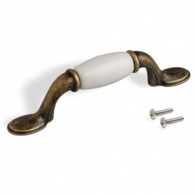 Comprar Tirador para mueble Papua 76 Bronce Zamak al Mejor Precio