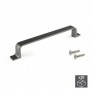 Comprar Tiradores para mueble intereje 128 mm Zamak color titanio 20 ud. 9169552 al Mejor Precio