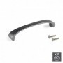 Comprar Tiradores para mueble intereje 128 mm Zamak color titanio 20 ud. 9169252 al Mejor Precio