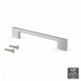 Comprar Tiradores para mueble intereje 128 mm Zamak Niquel satinado 20 ud. 9165351 al Mejor Precio