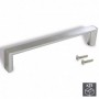 Comprar Tiradores para mueble intereje 128 mm Zamak Niquel satinado 25 ud. 9161151 al Mejor Precio